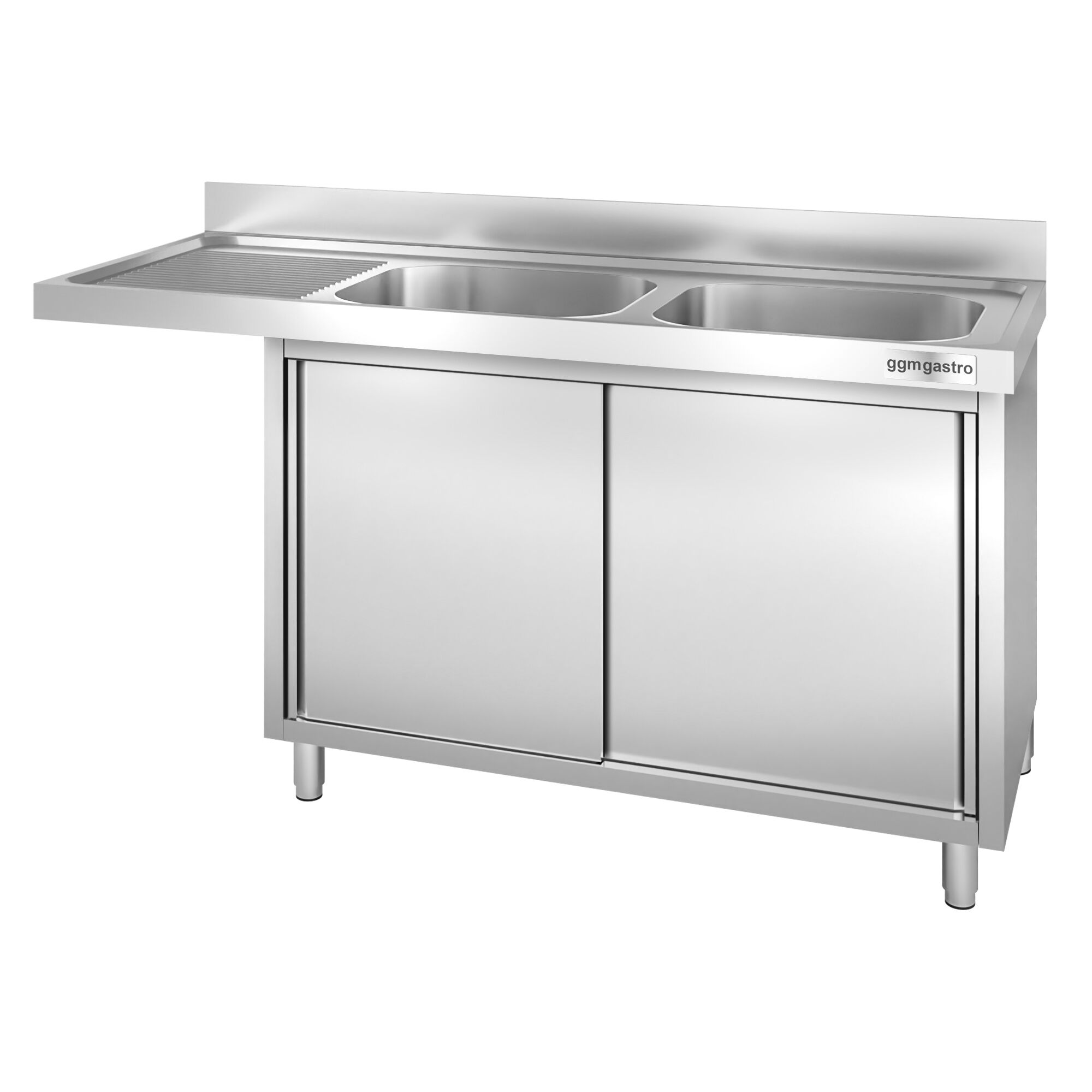 Eelpesulaud ustega 1800x700 mm – 2 valamut paremal
