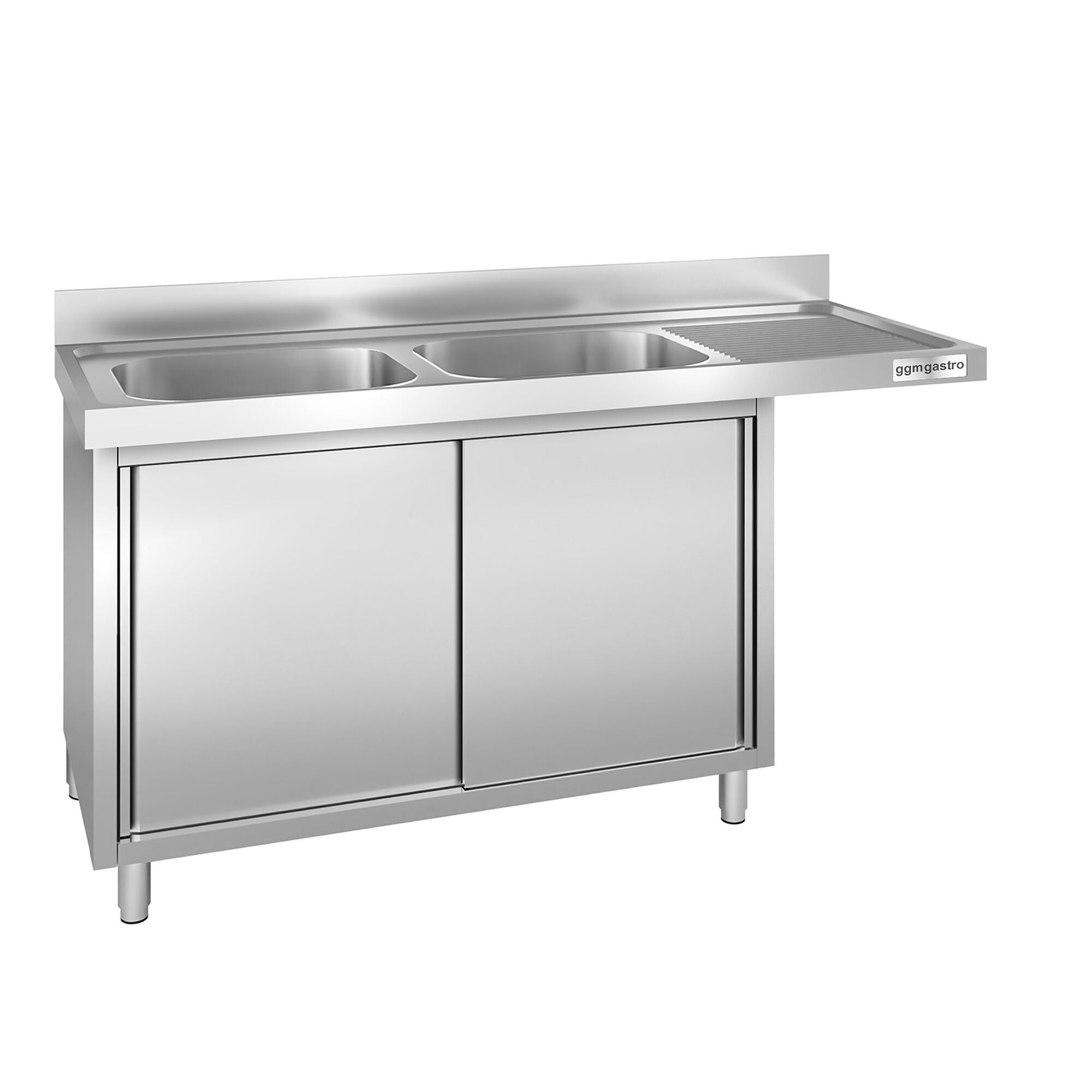Eelpesulaud ustega 2000x600 mm – 2 valamut vasakul