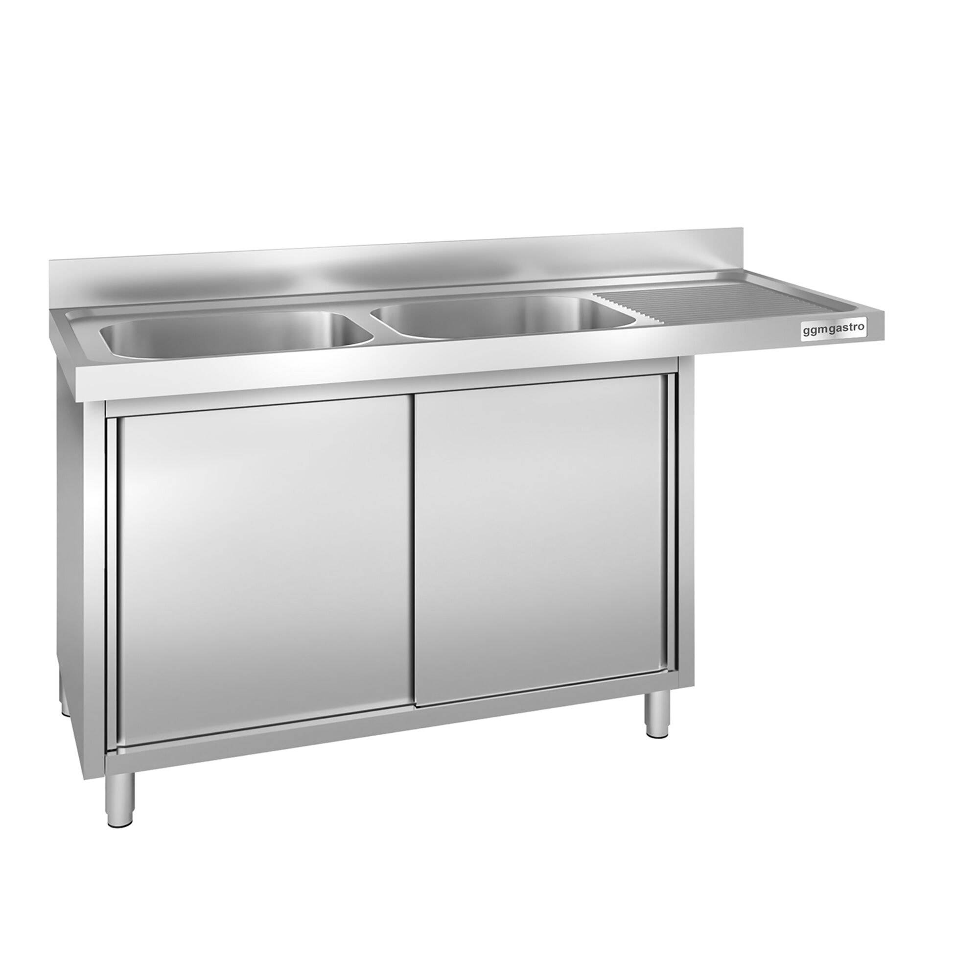 Eelpesulaud ustega 2000x700 mm – 2 valamut vasakul