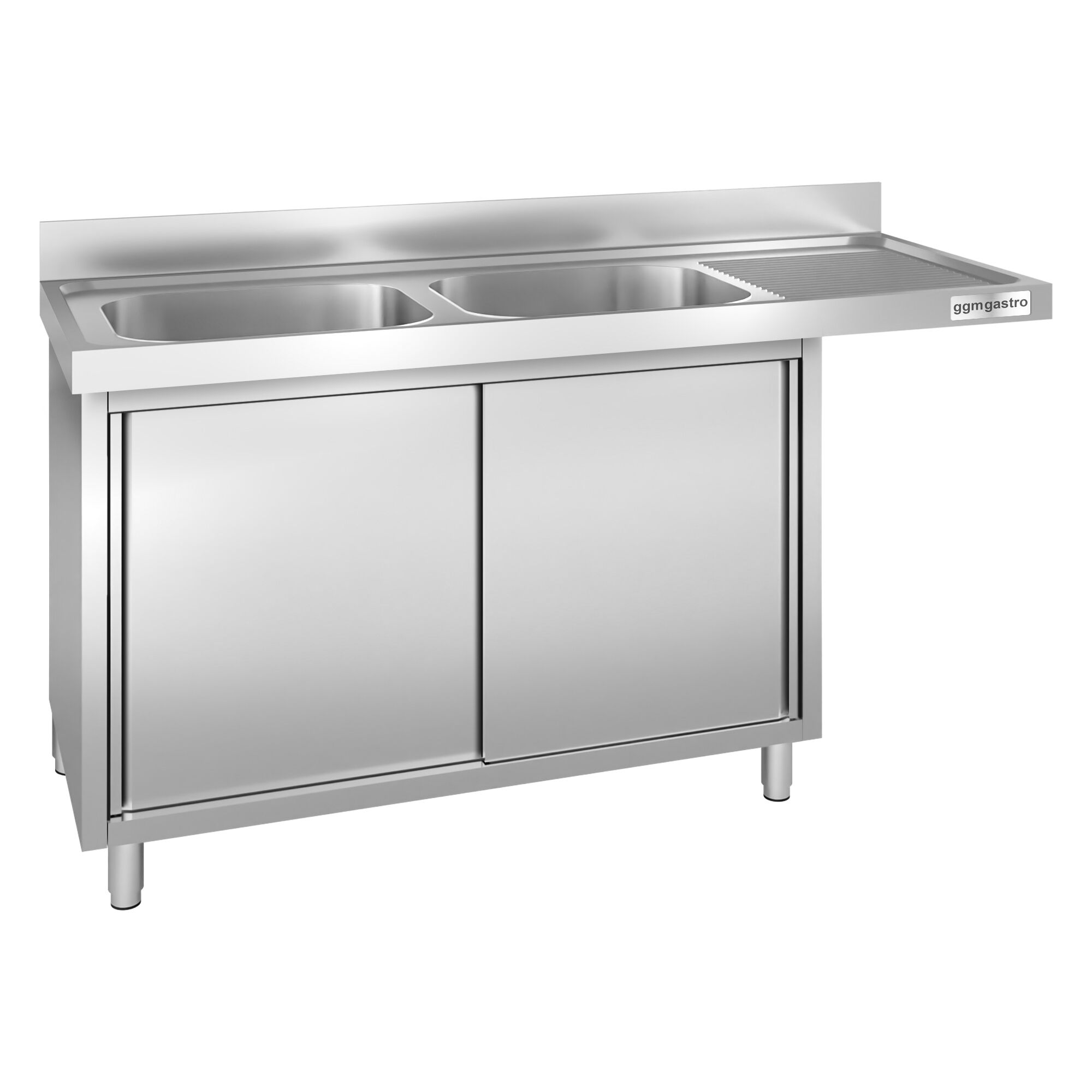 Eelpesulaud ustega 2000x700 mm – 2 valamut vasakul