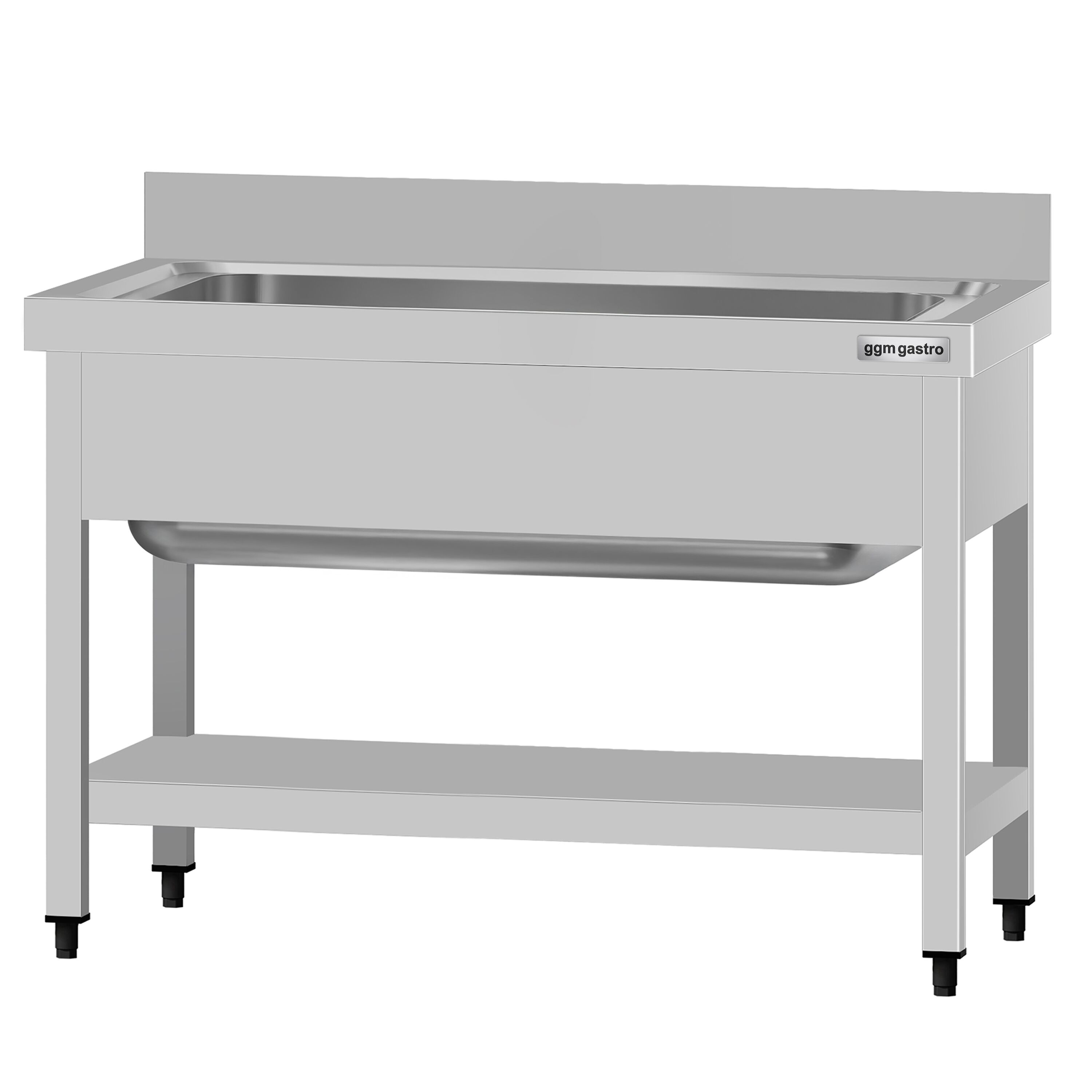 Valamulaud ECO 1000x700 mm – riiuliga, tagaservaga