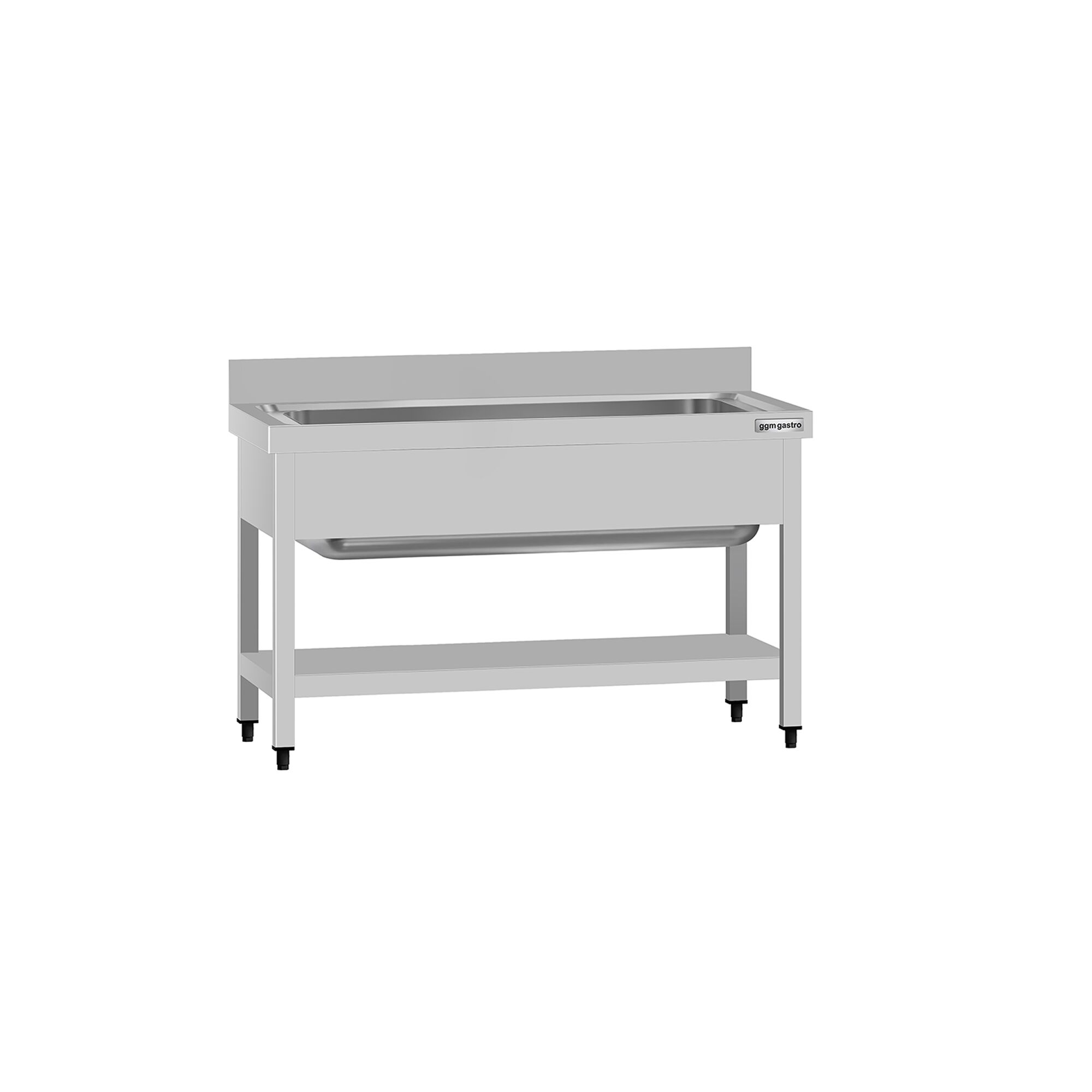 Valamulaud ECO 1200x600 mm – riiuliga, tagaservaga