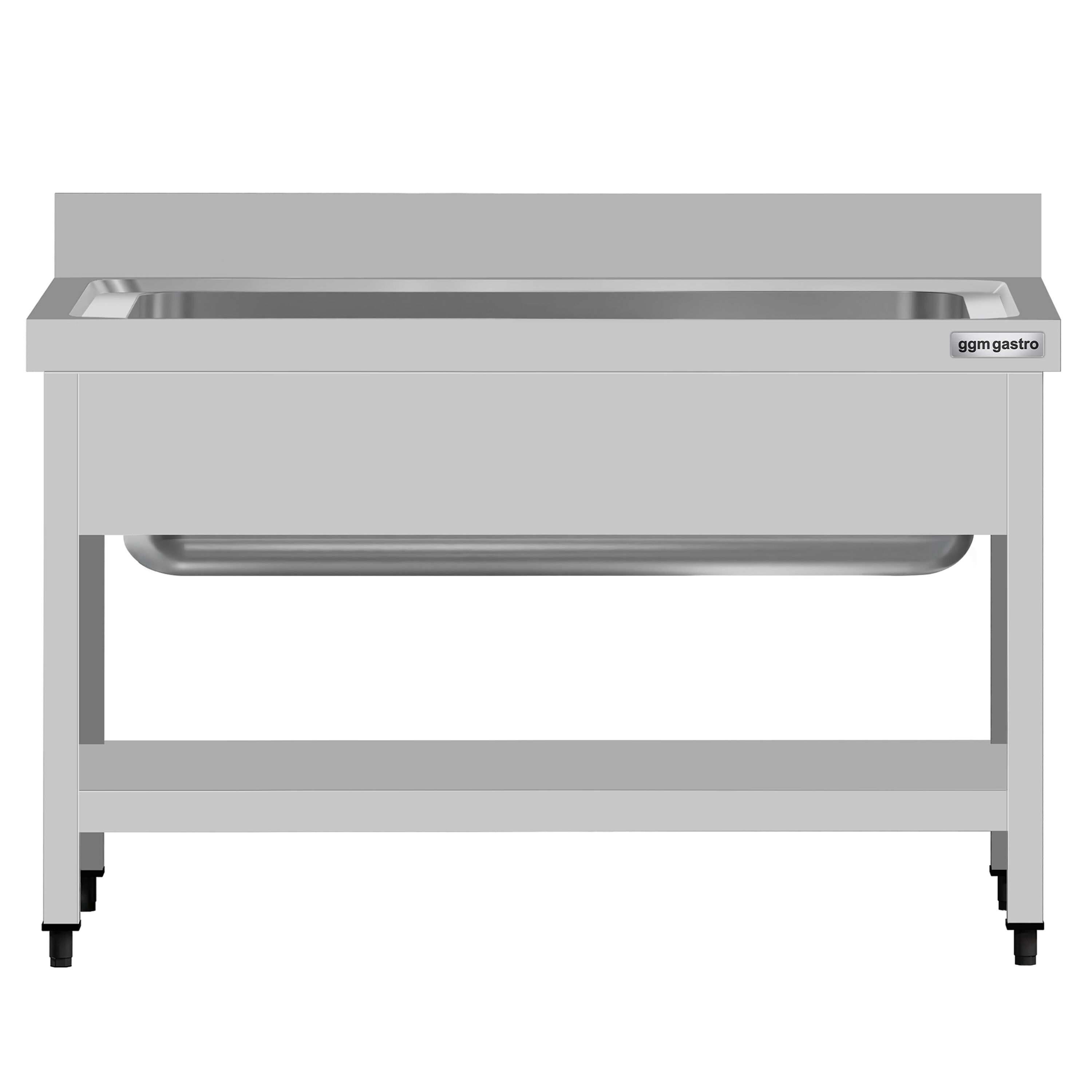 Valamulaud ECO 1200x700 mm – riiuliga, tagaservaga