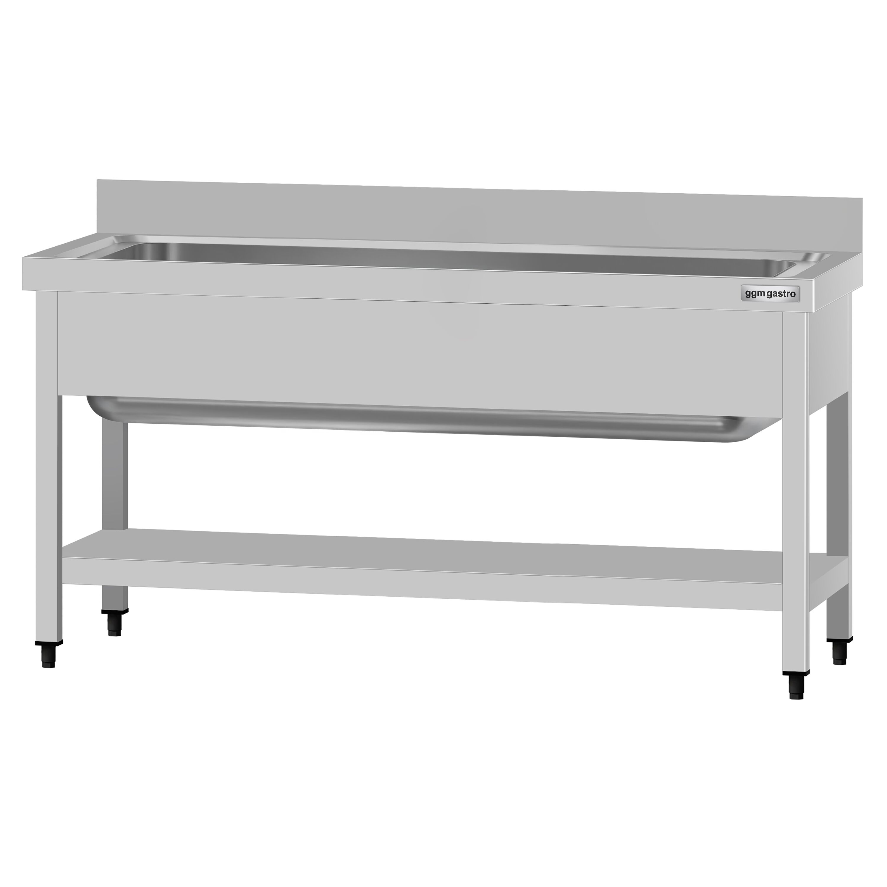 Valamulaud ECO 1400x600 mm – riiuliga, tagaservaga