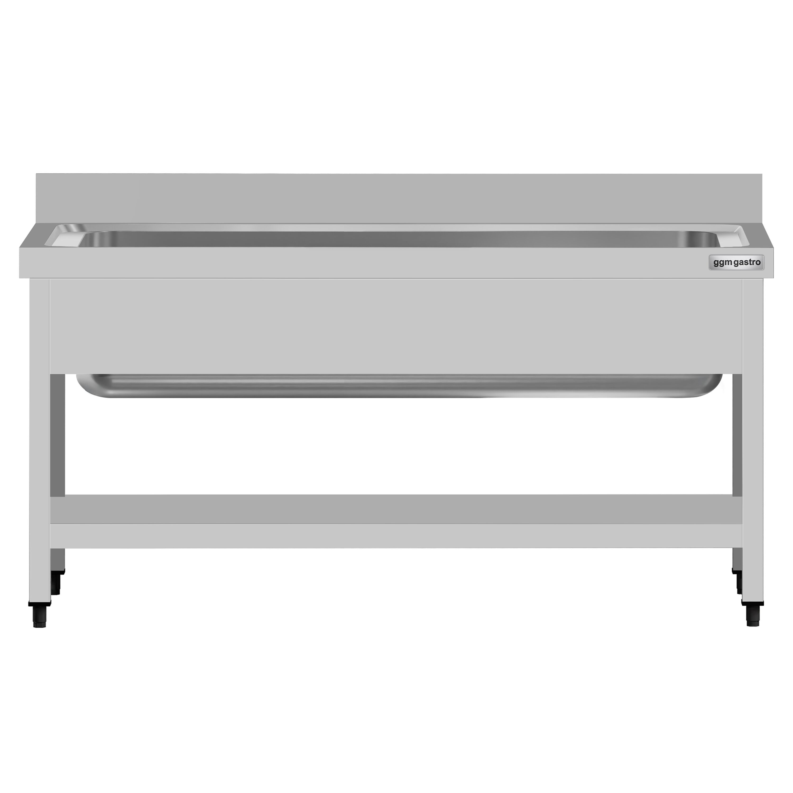 Valamulaud ECO 1400x700 mm – riiuliga, tagaservaga