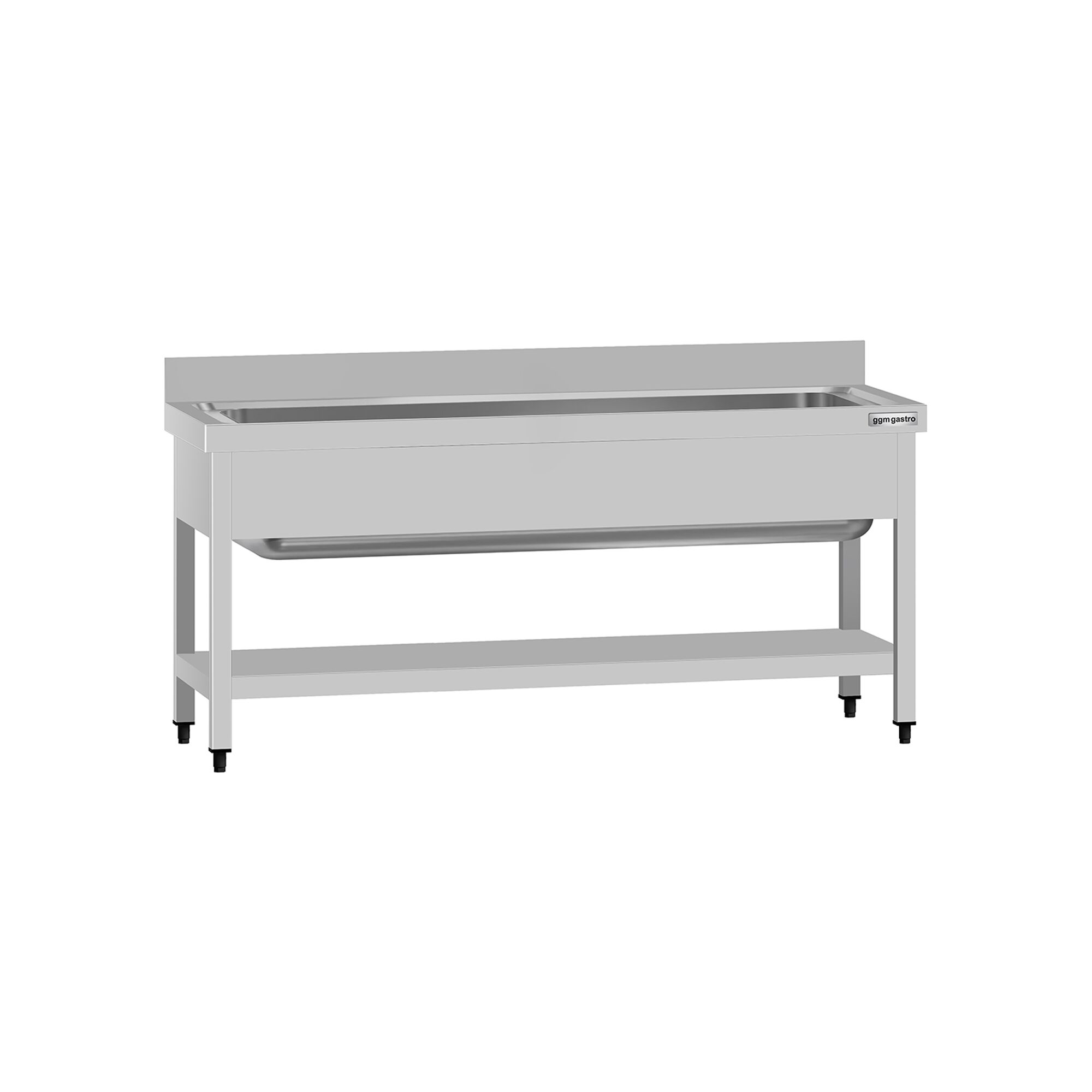 Valamulaud ECO 1600x600 mm – riiuliga, tagaservaga
