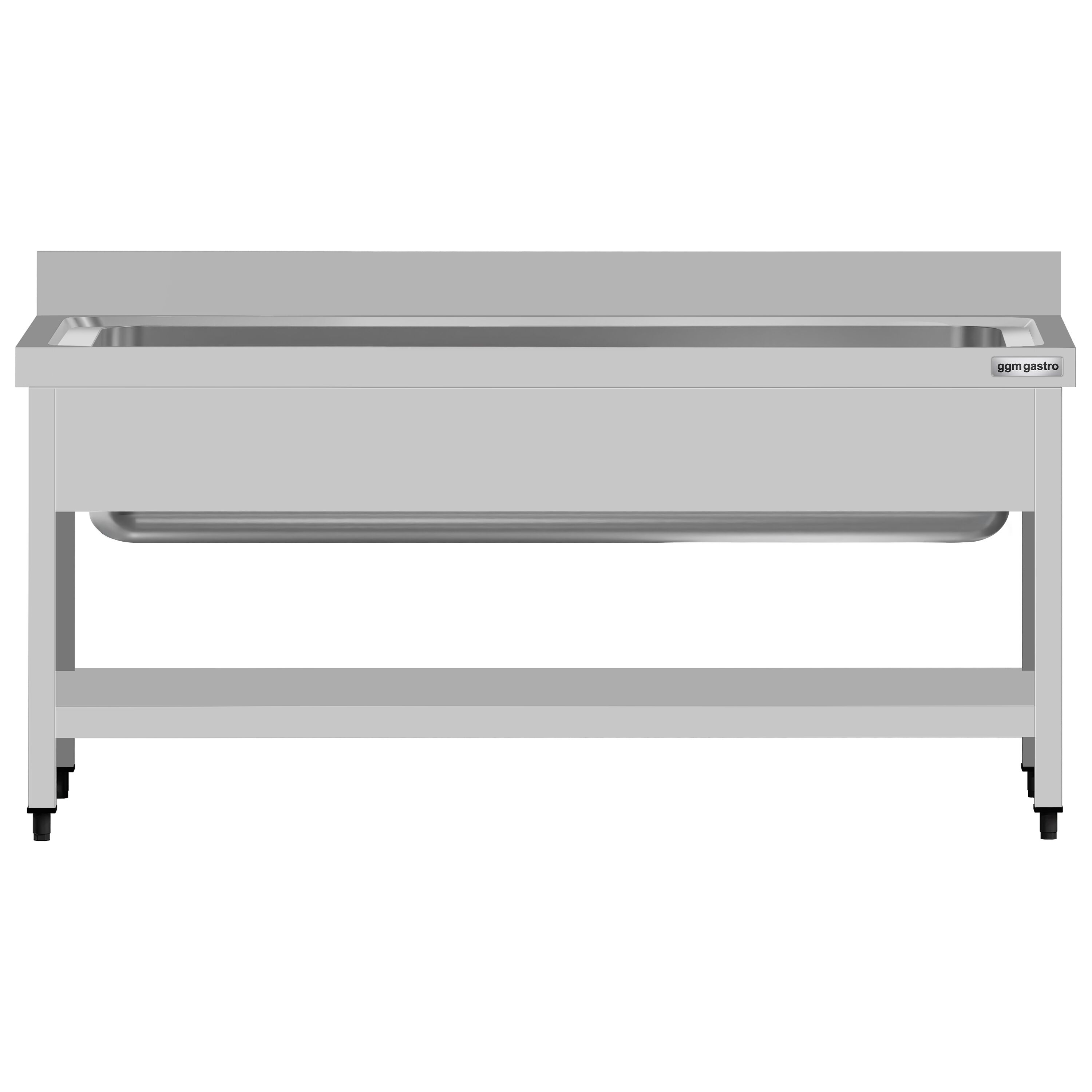 Valamulaud ECO 1600x600 mm – riiuliga, tagaservaga