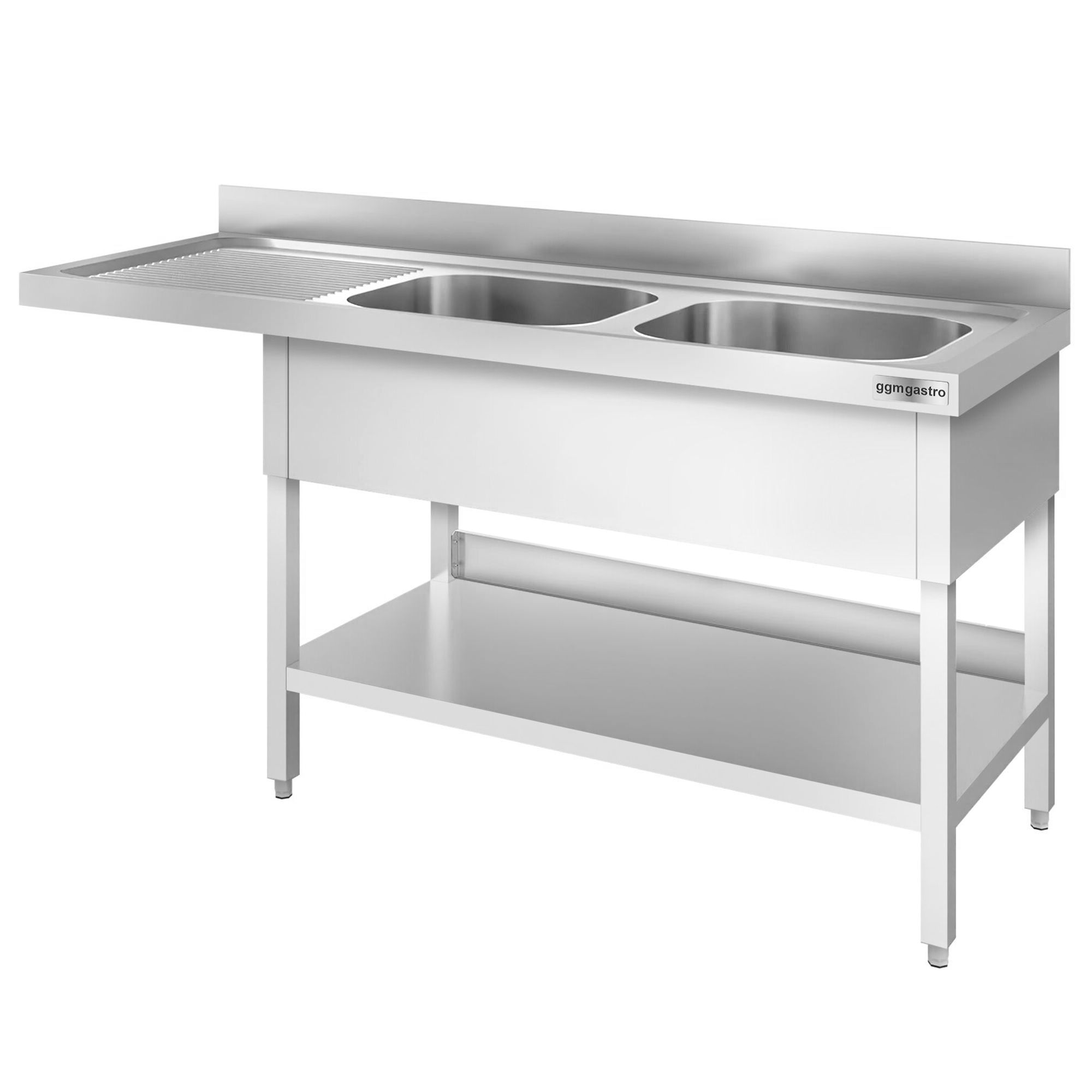 Eelpesulaud 2000x700 mm – 2 valamut vasakul