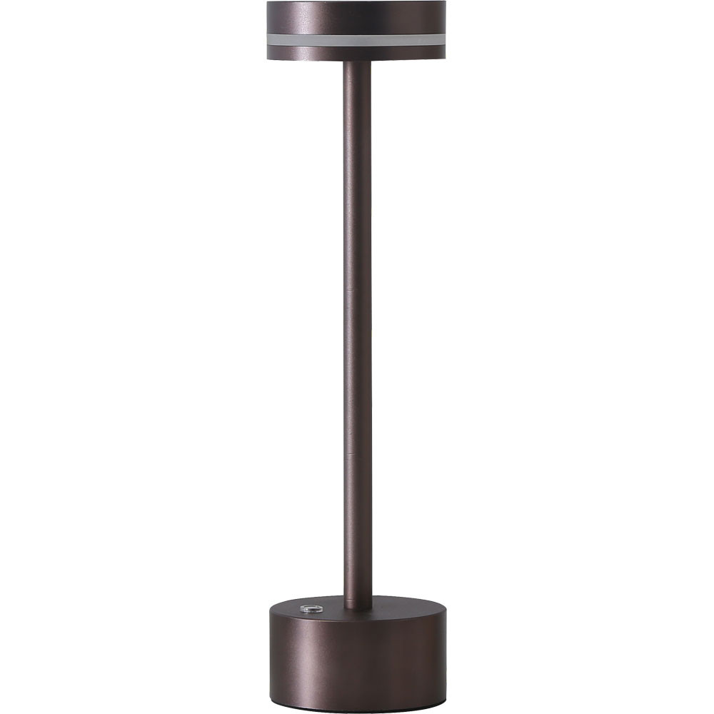 Pruun juhtmevaba LED-laualamp 320 mm