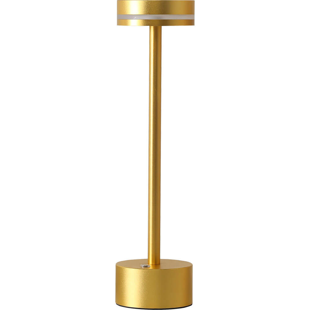 Kuldne juhtmevaba LED-laualamp 320 mm