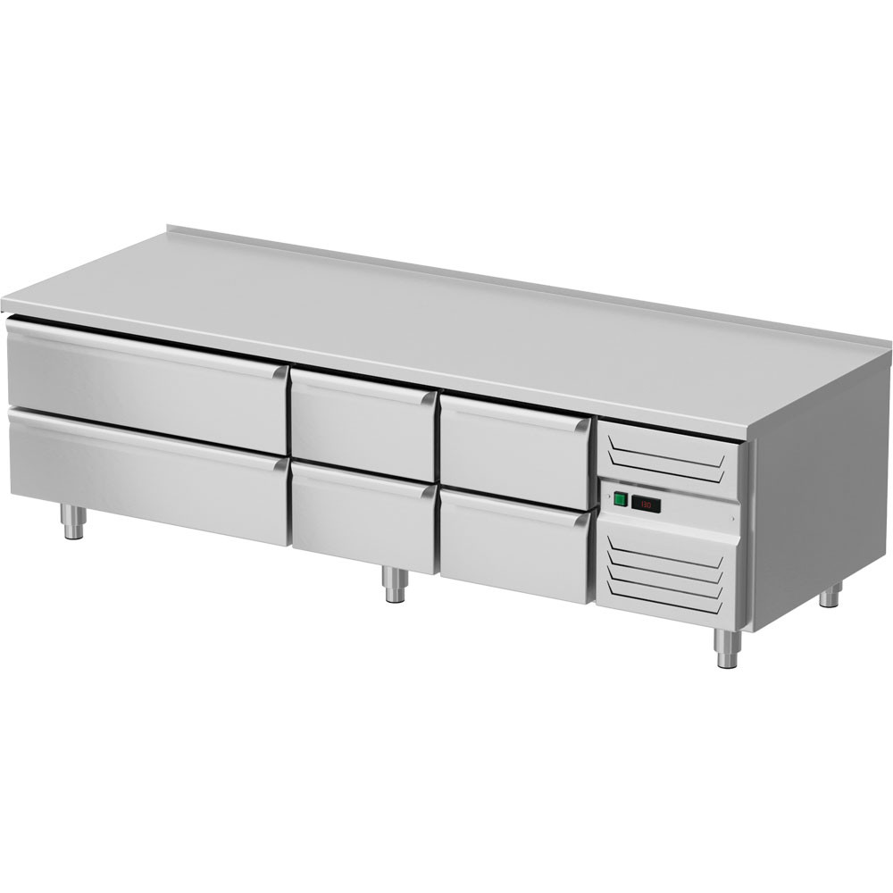 6 sahtliga külmlaud 2000x700 mm