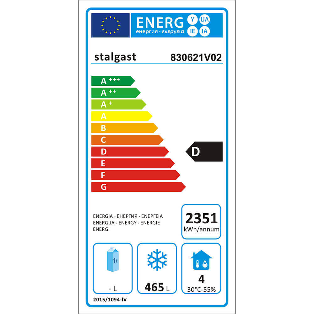 Ratastel sügavkülmkapp 650 l