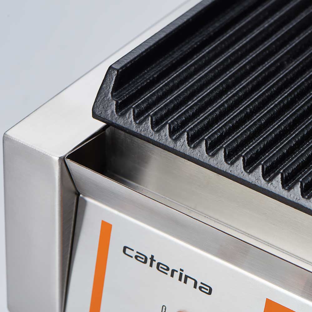 Ühekordne ribiline kontaktgrill 1,8 kW