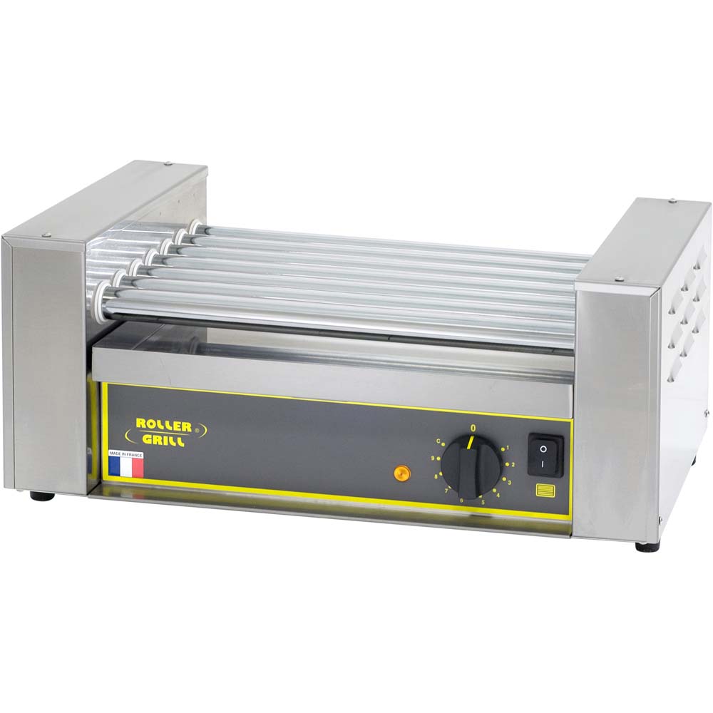 Hot dog’i grill, 7 rulli, 0,9 kW