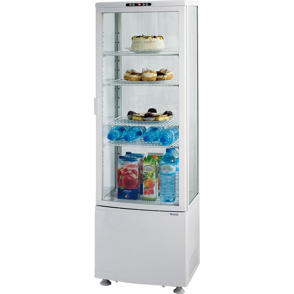Valge vitriinkülmik 235 l