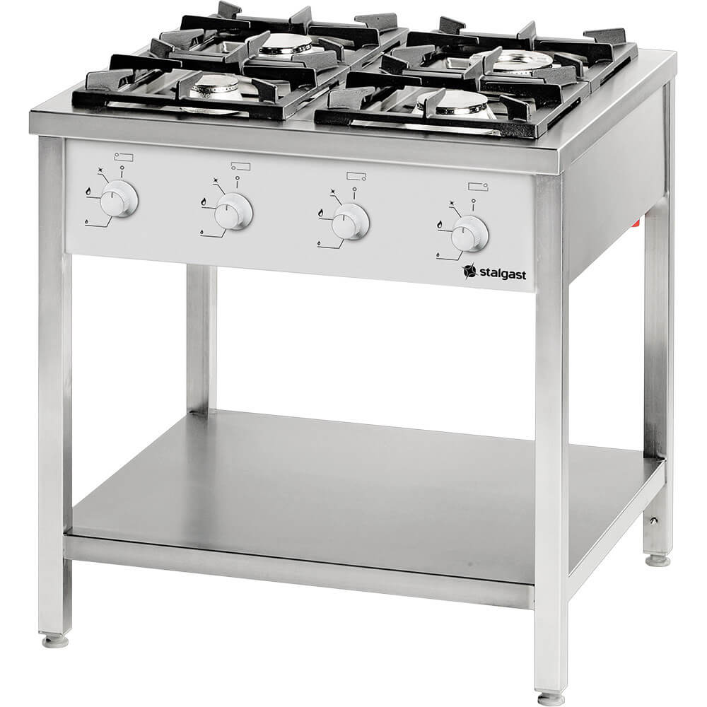 4-põletiga gaasipliit 24 kW, G20